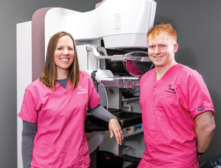 Imaging for Women's Doctors Troy Voeltz and Allison Zupon